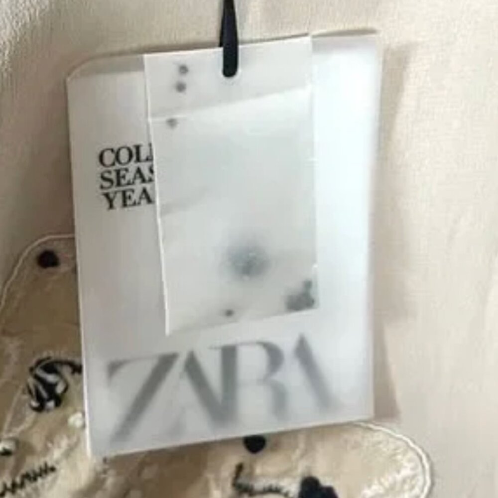 NWT $149 Zara Limited Edition Embroidered Blouse - MEDIUM - Picture 8 of 12